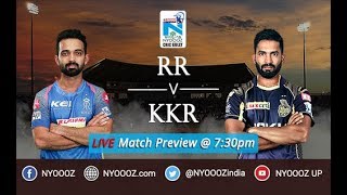 Rajasthan Royals vs Kolkata  IPL 2018 Live Match Preview Jaipur  NYOOOZ Cric Gully [upl. by Onivla]