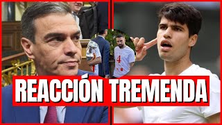 🔴Carlos Alcaraz REACCIONA al DESPLANTE de La SELECCIÓN ESPAÑOLA con Pedro Sánchez [upl. by Adnerol344]