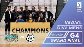 WAVL • Div2 • Grand Final  Northern Stars vs Apex [upl. by Nahtnhoj]