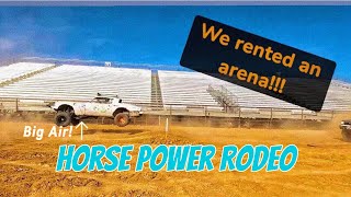 Horsepower Rodeo Barrel Racing Our Tuff Trucks [upl. by Kip]