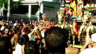 Réunion  Tamil Hindu temple  Mahakali [upl. by Sandler]