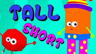 Opposite Song for Kids Preschool Rhyme and Learning Video [upl. by Elinad51]