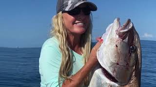 Amberjack fishing in the Texas Gulf out of Port OConnor [upl. by Finlay]