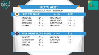 Halls Head B Grade v White Knights Baldivis B Grade [upl. by Mei]