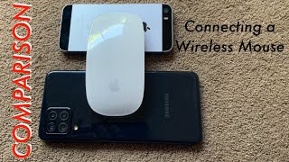 Android vs iOS Connecting a Wireless Mouse  The Tech Boy [upl. by Eelano]