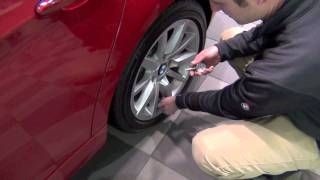 How to Check the Tire Pressure on a BMW 3 Series  Don Jacobs BMW [upl. by Alarick]