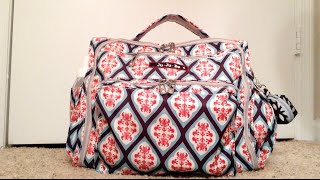 Packing Video JuJuBe BFF Diaper Bag Packed for a Preschooler and 7 Month Old [upl. by Goode]