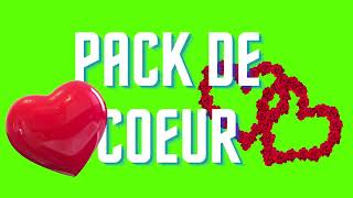 Fond vert PACK DE COEUR [upl. by Nosned541]