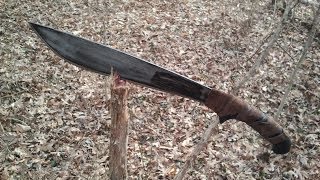 Cold Steel Jungle Machete Review  Accidental Torture Test [upl. by Car]