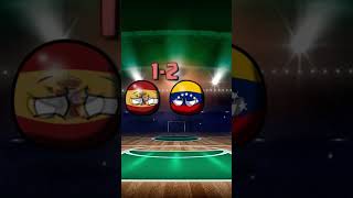 OCTAVOS DE FINAL ESPAÑA vs VENEZUELA  COPA MUNDIAL DE FUTSAL 2024 countryballs [upl. by Noryk]