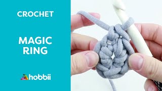 How to Crochet the Magic Ring [upl. by Eelirol610]