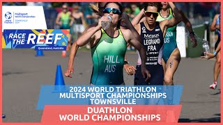 Race Highlights  2024 World Duathlon Championships  Elite amp U23 Mens Race [upl. by Ortrude]