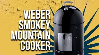 Overview of Weber Smokey Mountain Cooker Features  BBQ Guru Preferred Cookers [upl. by Noel871]