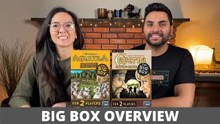 Agricola All Creatures Big and Small amp Caverna Cave vs Cave Big Boxes Overview [upl. by Ettelrac]