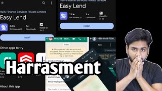 Easy Lend Loan App Real Or Fake Easy Lend fraud loan app se contact list Remove Kaise Kare [upl. by Akilak33]