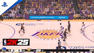 NBA 2K25 Next Gen Full Gameplay Lakers vs Warriors 4K nba 2k25 gameplay NBA 2K25 Gameplay Concept [upl. by Acirderf]