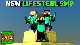 New Lifesteal SMP 2 For Crafting and Building  Crafting and Building SMP [upl. by Laden]