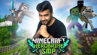 HEROBRINE SMP DAY 5  MINECRAFT [upl. by Steffy]