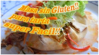 Masa de tarta Sin Gluten Super FacilLa Cocina Libre Cap6 [upl. by Gnurt241]