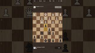 Crushing Win with Black Pieces  devendrapp  chess blitz rapid  ytshorts  shorts [upl. by Erbma]