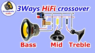 3 Way hifi Speaker crossover [upl. by Claud]