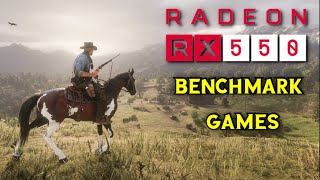 RX 550 4gb  i7 3770 Benchmark 12 Games [upl. by Imef866]