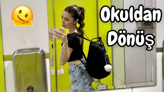 Okuldan dönüş vlog [upl. by Yecnuahc491]