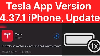 Tesla App Version 4371 iPhone Android New Features [upl. by Aivin]