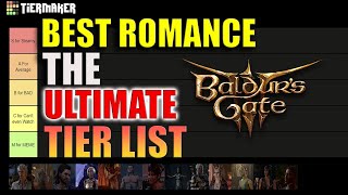 Baldurs Gate 3 Romance 💘 Tier List [upl. by Kancler]