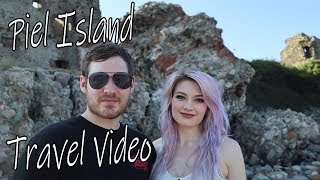 Camping at Piel Island Cumbria  Travel Vlog [upl. by Barabbas]