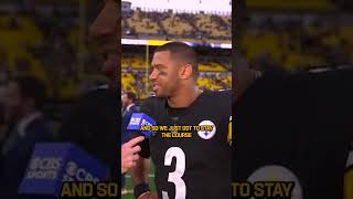 culture in pittsburgh ❤️ russellwilson nfl pittsburghsteelers via NFLonCBS [upl. by Joby]