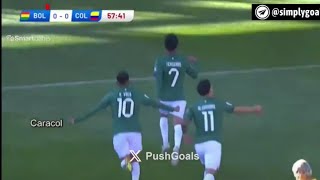 Gol de Miguel Terceros Bolivia Vs Colombia 10 Análisis de todos los goles y resumen ampliado [upl. by Waldron]