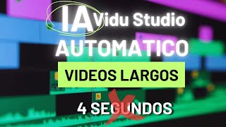 Vidu Studio Project Automatic  Crea videos con IA SIN LÍMITE GRATIS [upl. by Hegyera]