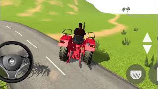 Indian 👿 tractor wala game video new tractor update videos indaintractorsimulator [upl. by Ogu]