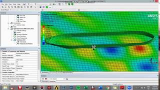 ANSYS Aqwa Video Tutorial for Beginners One Ship [upl. by Gaylord]