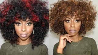 How to cut shape and style curly wigs  Jessica Pettway [upl. by Winthorpe]