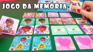 Jogo Da Memória Doutora Brinquedos Tia Flá X Produção [upl. by Milan680]