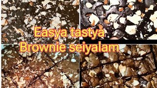 brownie recipe in tamil  brownie seivathu eppadi  fudgy brownie recipe  chocolate brownie [upl. by Debbee]