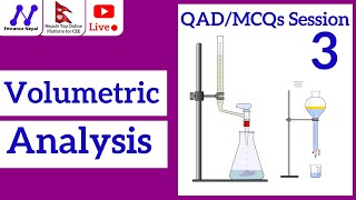 Volumetric analysis  QAD3  Entrance Nepal  For MBBS BDS BSc Nursing [upl. by Vicki]