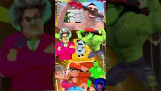 Scary Teacher vs Vlad and Nick Hulk vs Fat Man Exe vs Tani Exe X Coffin Dance Tiles Hop shorts [upl. by Uohk]