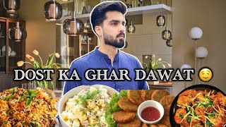 Dost ka ghar dawat…🤤🤤  HAROON SARWAR  trending dailyvlog familyvlog [upl. by Darmit333]