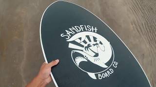 DB Skimboards Sandfish 2020 [upl. by Ready]