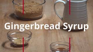 Homemade Gingerbread Syrup Recipe [upl. by Sidell650]