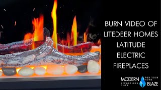 Burn Video of Litedeer Homes Latitude Series [upl. by Holman186]