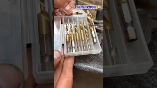 Drilling and Tapping Integrated Drill Bit Set HighPerformance Practical Tools [upl. by Hayashi]