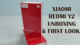 Xiaomi Redmi Y2 Unboxing amp First Look  Realme 1 Killer  Smartphone 2torials [upl. by Htessil]