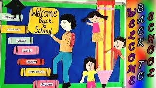 Welcome back to school bulletin board ideas Welcome back school bulletin board [upl. by Mario]