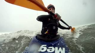 Surf Kayaking  Grey Wednesday [upl. by Groos]