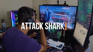 Meu melhor Teclado para jogar ATTACK SHARK K85 RGB [upl. by Massimiliano]