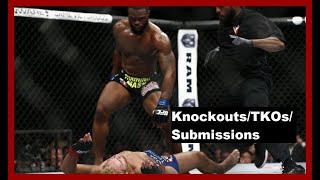 Tyron Woodley UFC Finishes  KnockoutsTKOsSubmissions  Highlights As of August 2020 [upl. by Yroggerg]